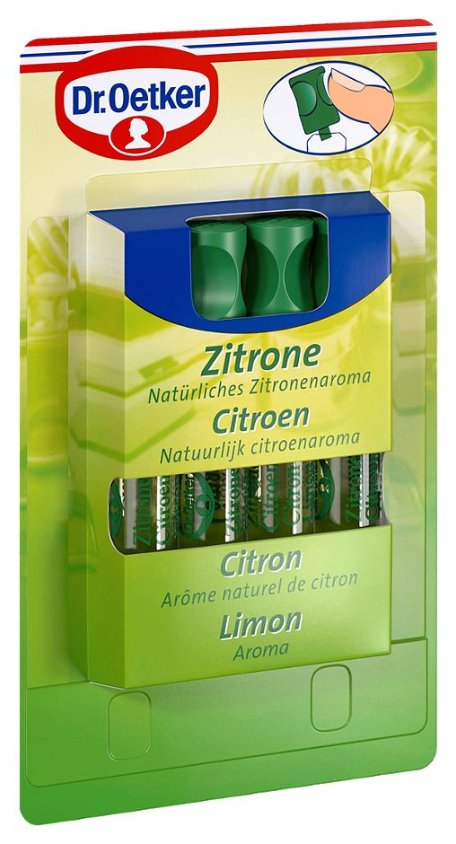 Dr. Oetker Natürliches Aroma Zitrone 4x2ml