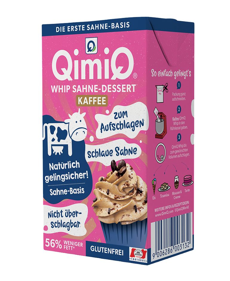 QimiQ Whip Sahne-Dessert Kaffee 250 G