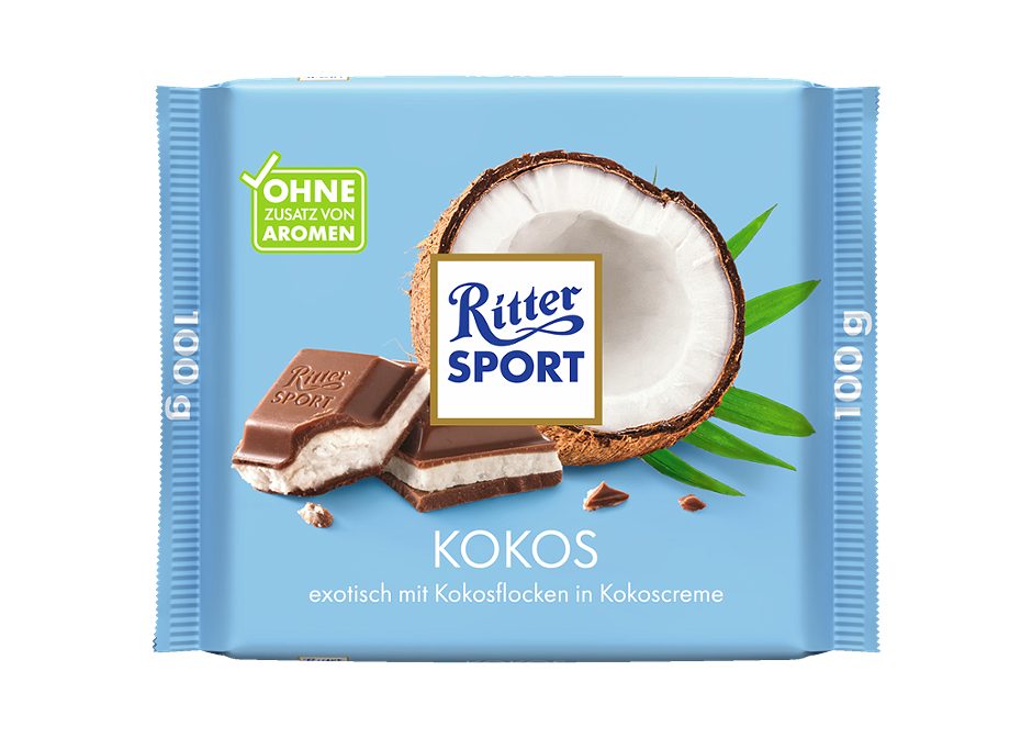 Ritter Sport Kokos 100 G