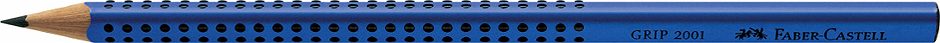 Faber Castell Bleistift Grip B, blau
