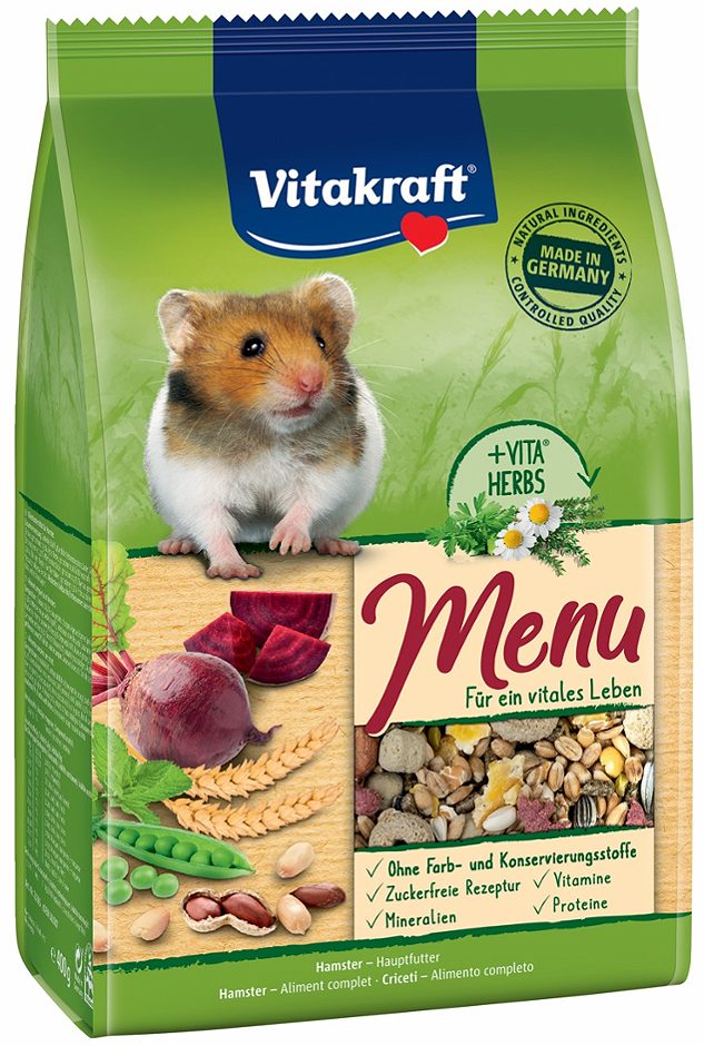 Vitakraft Premium Menu Vital Hauptfutter für Hamster 400 G