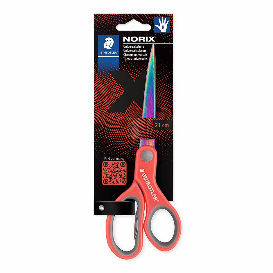 Staedtler Schere Norix 21cm, coral