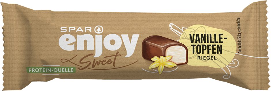 SPAR enjoy Sweet Topfen-Riegel Vanille 40 G