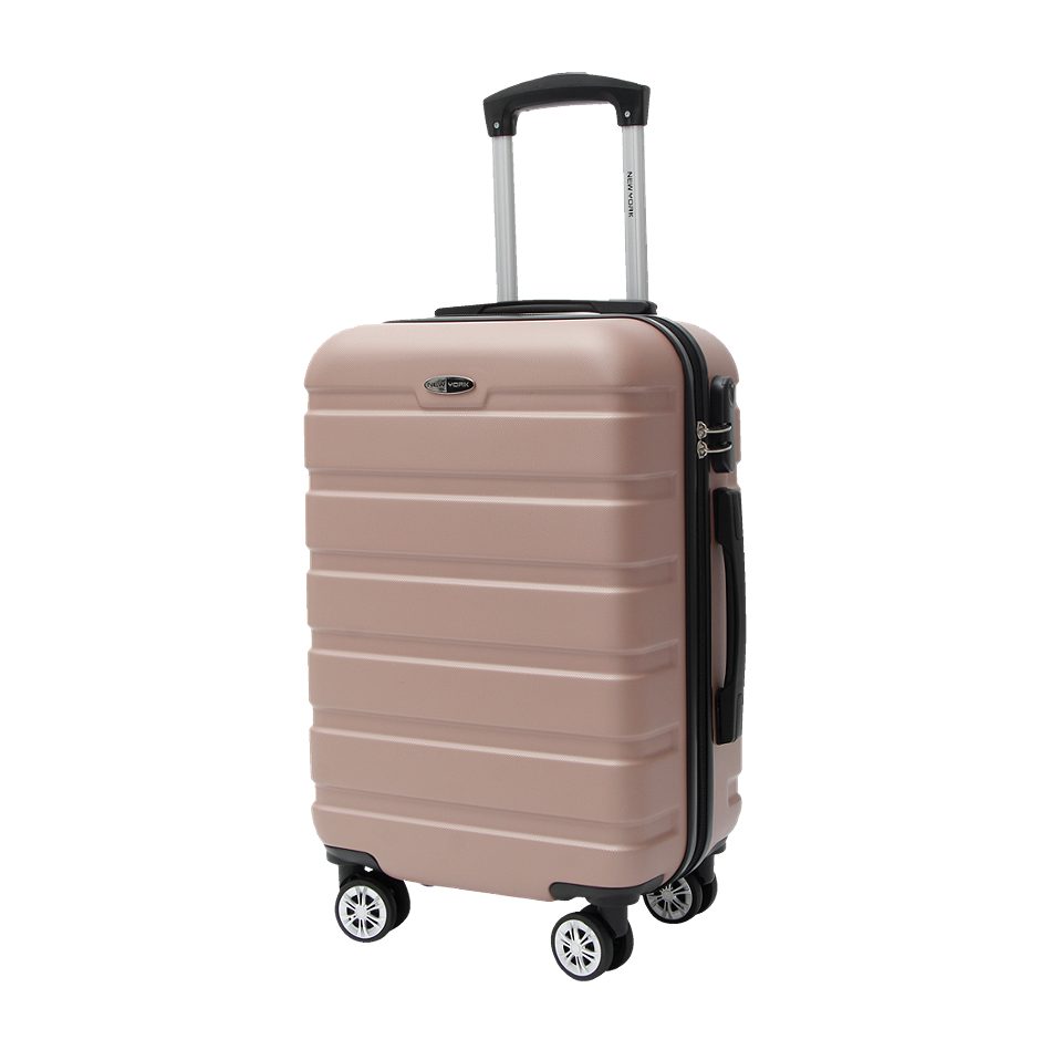 NEW YORK Professional Koffer Hartschale Taupe 46cm