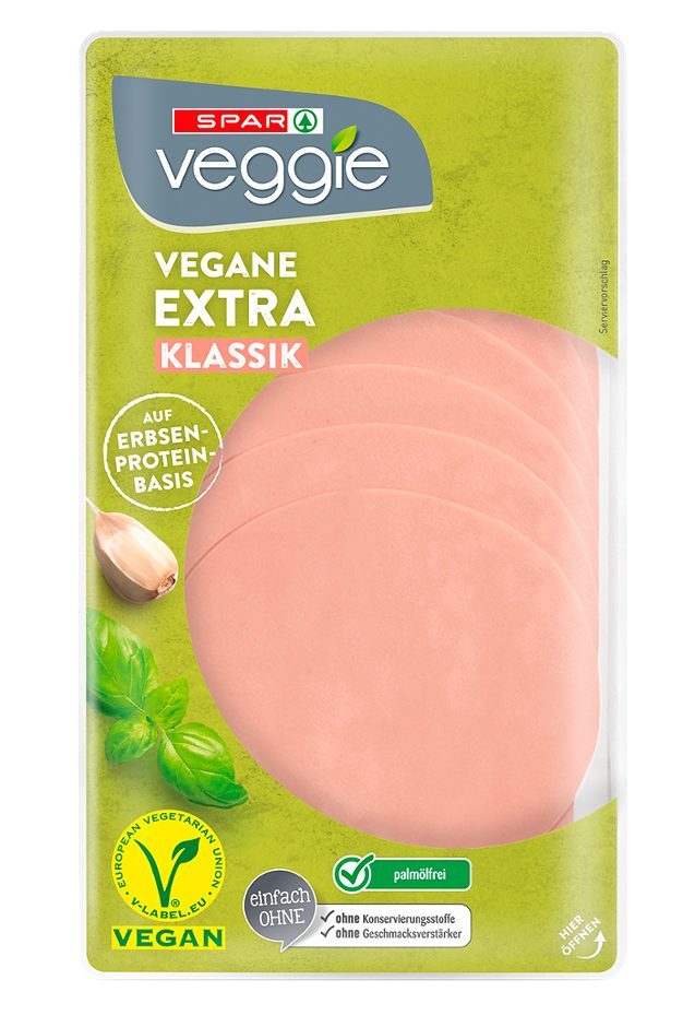 SPAR Veggie vegane Extra Klassik 80 G