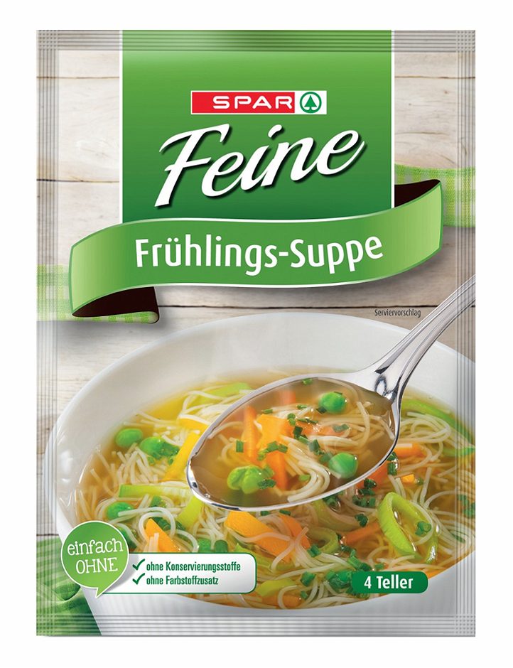 SPAR Feine Frühlings-Suppe 4 Teller