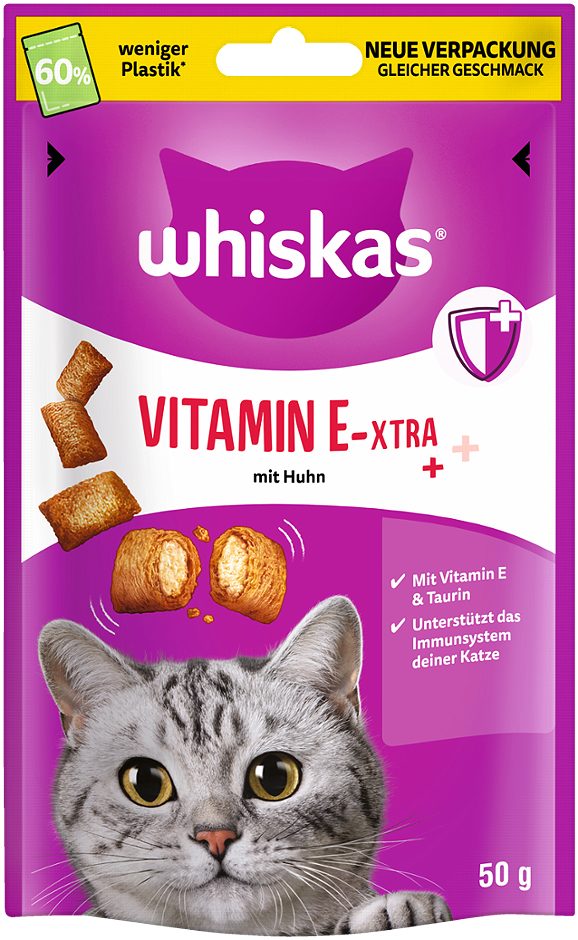 Whiskas Katzensnack Vitamin E-xtra 50 G