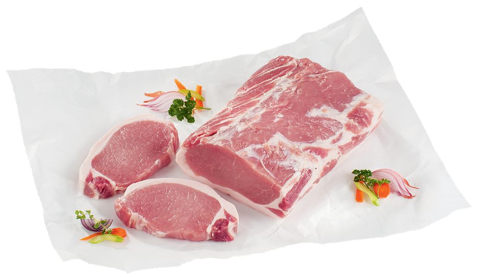 TANN DRY AGED Karree ohne Bein vom Schwein 1 KG