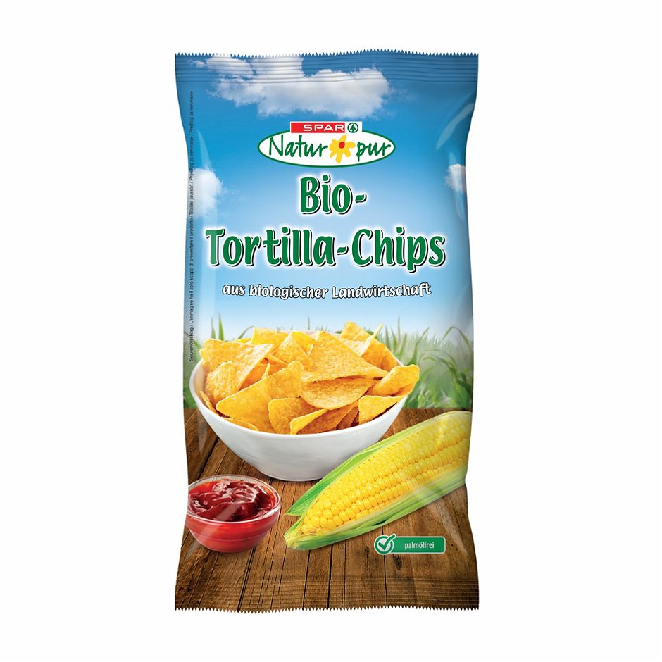 SPAR Natur*pur Bio-Tortilla-Chips 125 G
