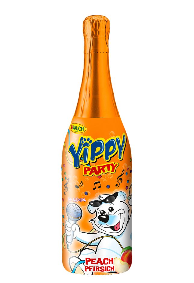 Rauch Yippy Party Peach 0,75 L EINWEG ohne Pfand