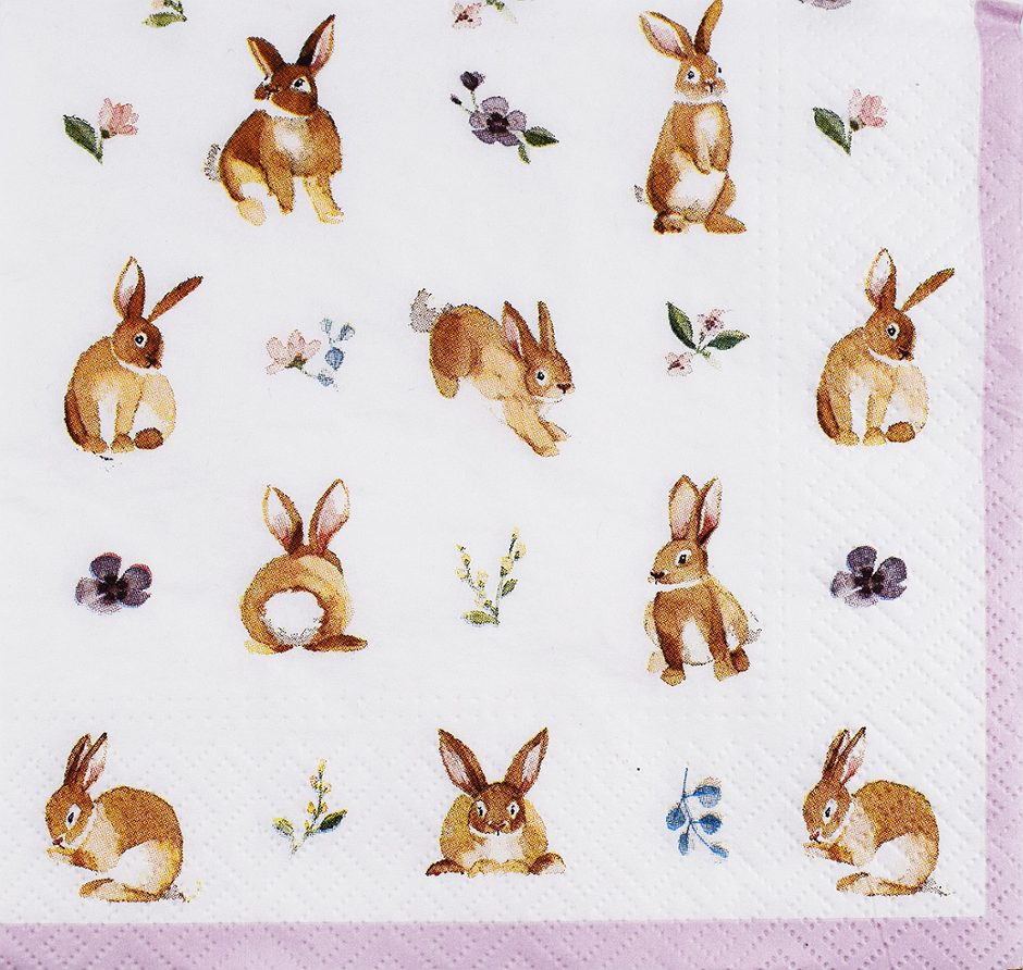 Kuwopa Servietten 33x33cm Ostern 20 stck.