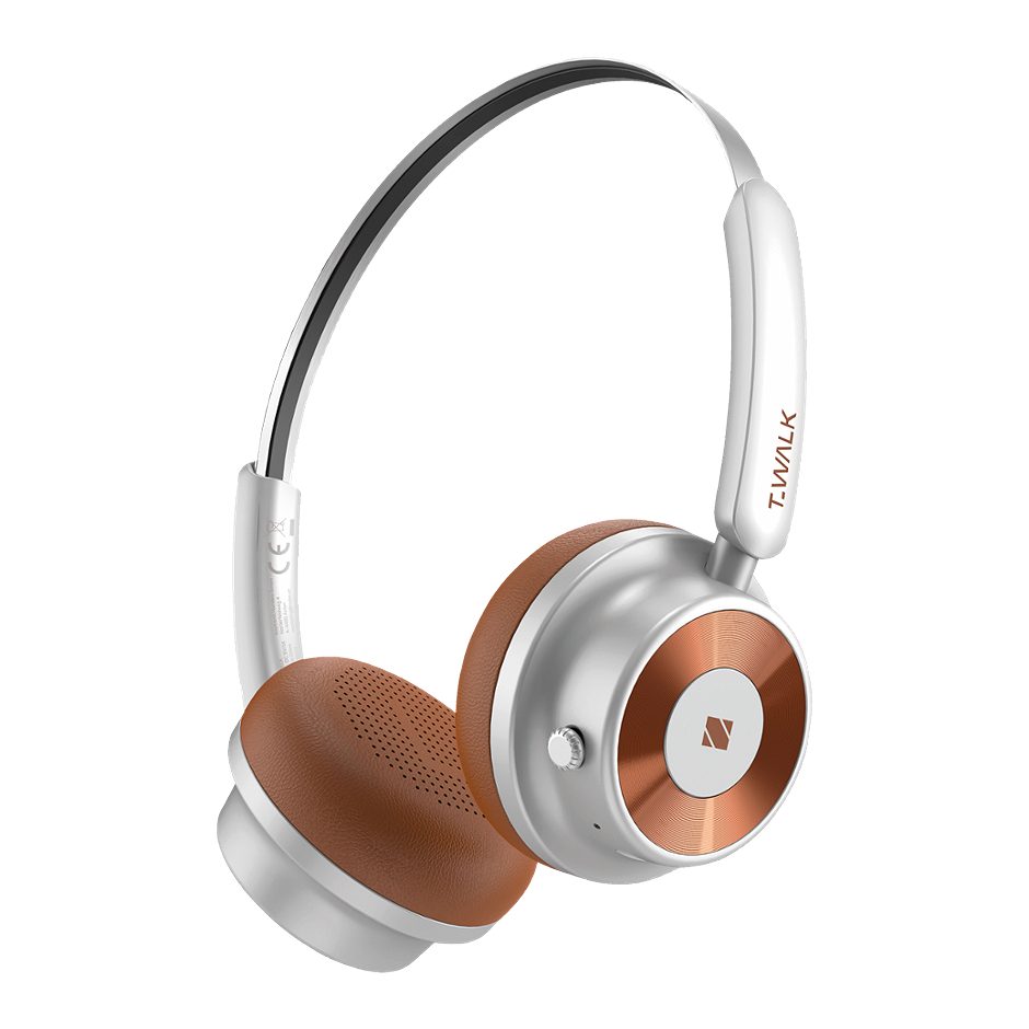 NABO Kabellose Kopfhörer On Ear Braun