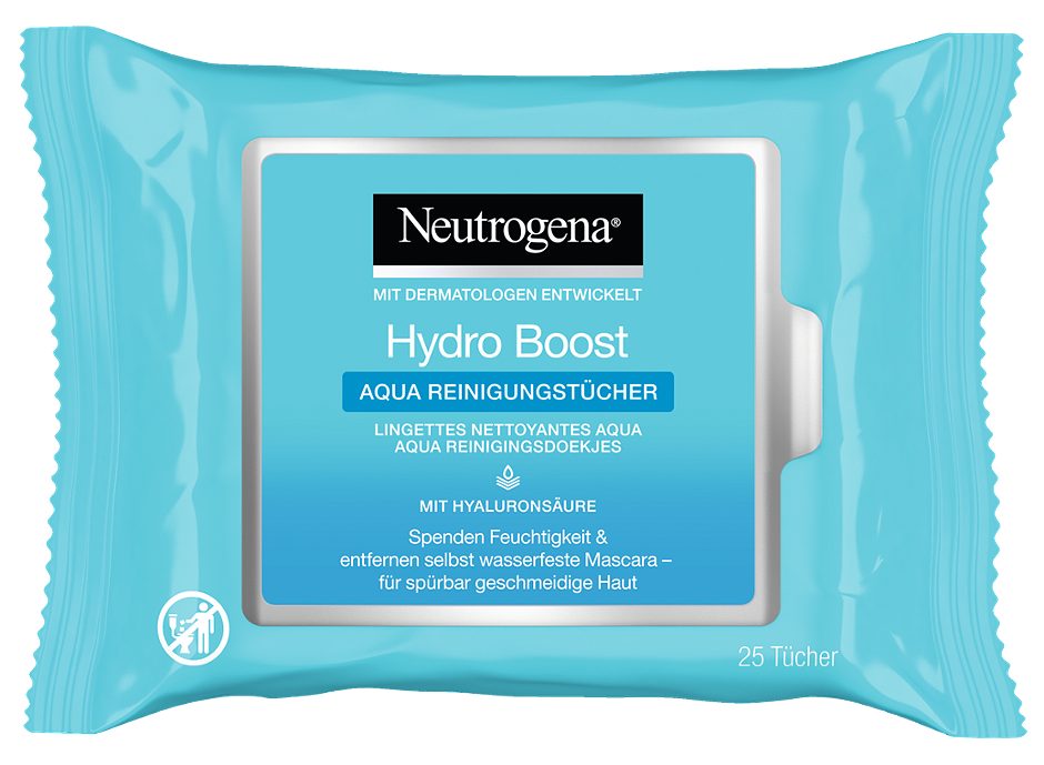 Neutrogena Hydro Boost Aqua Reinigungstücher 25 Stück