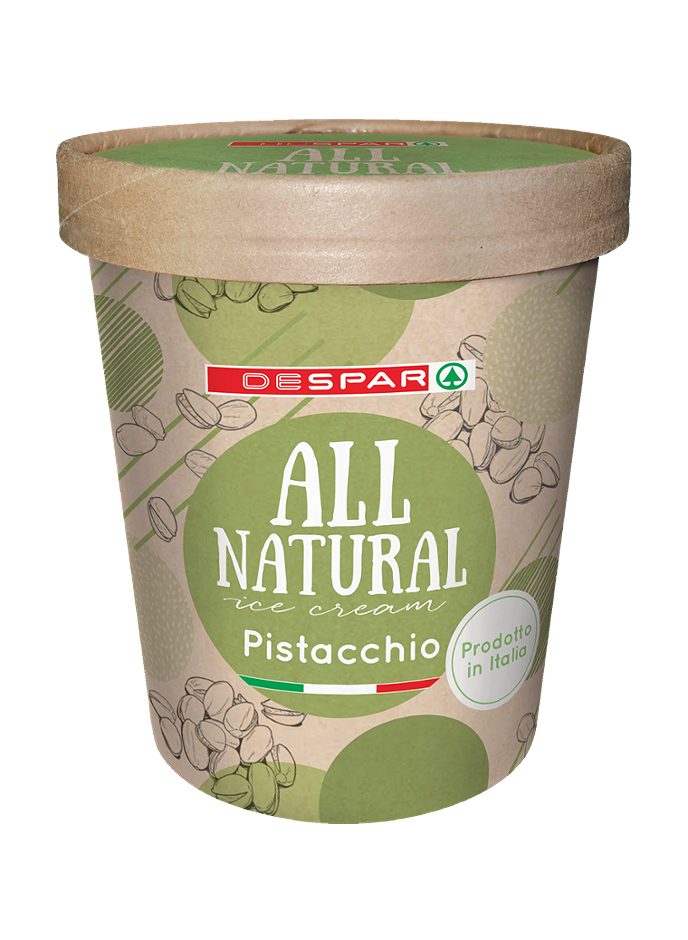 DESPAR all natural ice cream Pistazie 473 ML