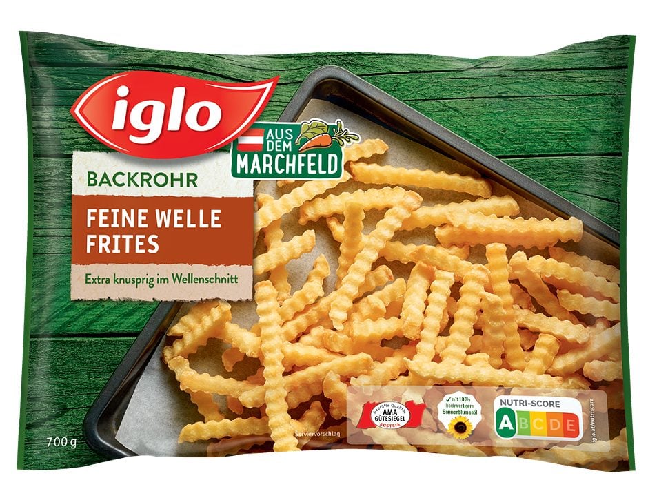 Iglo Backrohr Feine Welle Frites 700 G