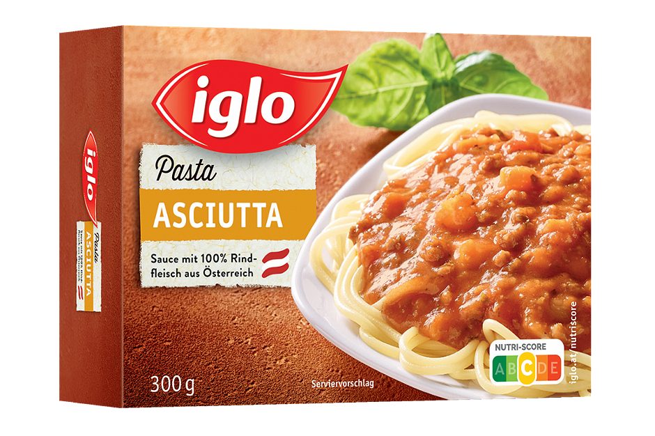 Iglo Pasta Asciutta Sauce im Block 300 G