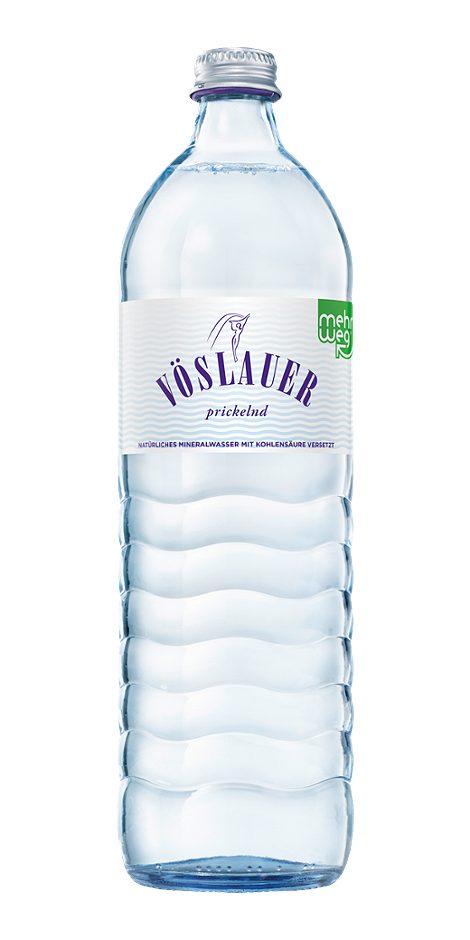 Vöslauer Mineralwasser prickelnd 1 L MEHRWEG