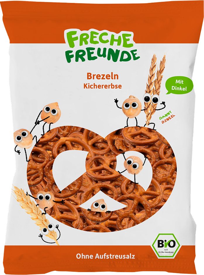 Freche Freunde Bio Brezeln Kichererbse 75 G