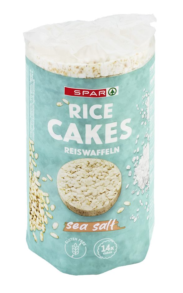 SPAR Reiswaffeln Meersalz 13 Stück 100 G