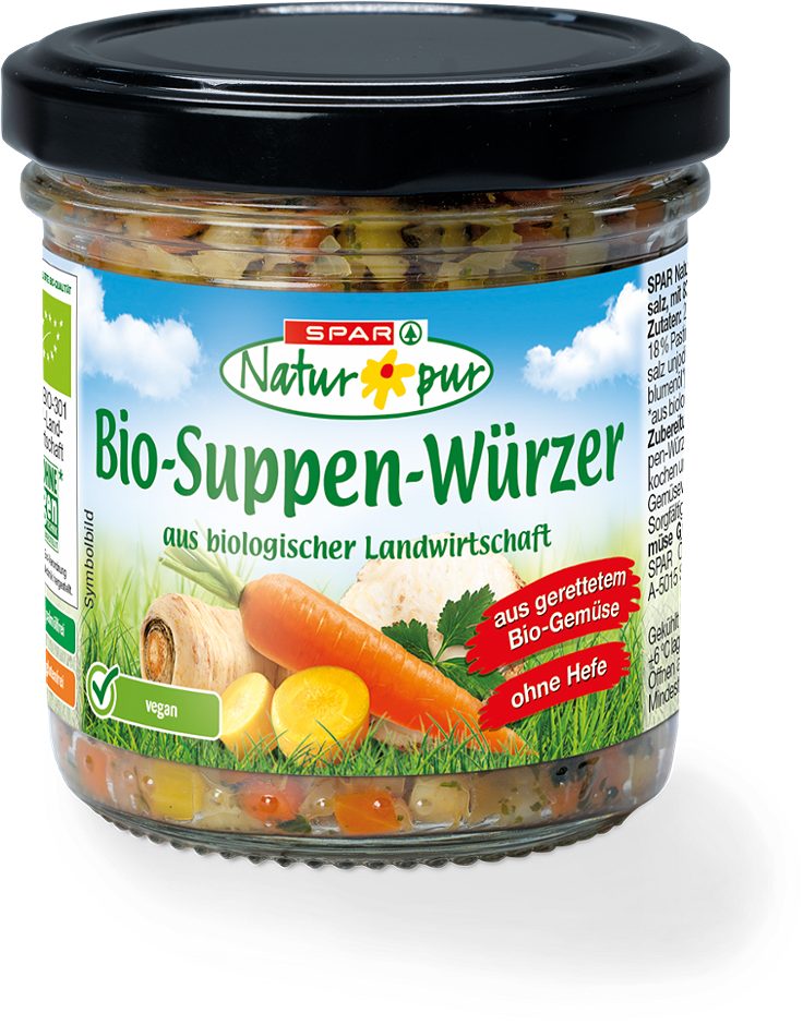 SPAR Natur*pur Bio-Suppen-Würzer 150 G
