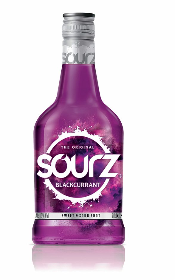 Sourz Blackcurrant Likör 0,7 L