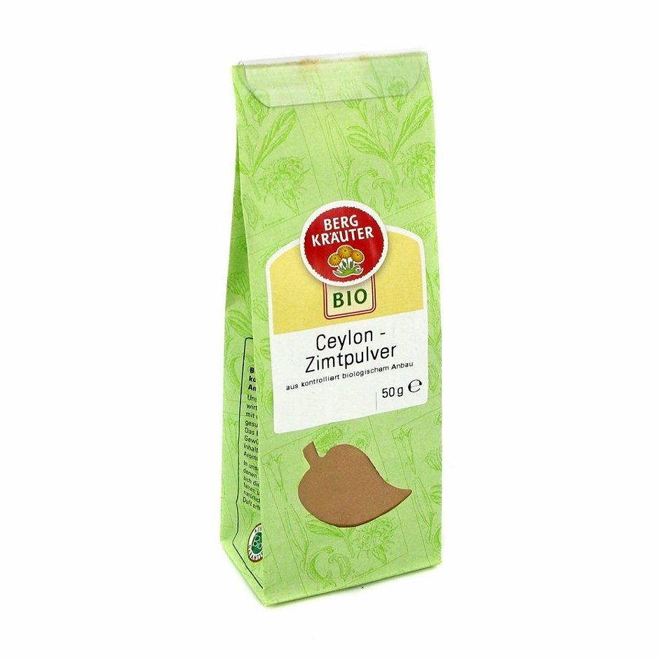 Bergkräuter Bio-Ceylon-Zimtpulver