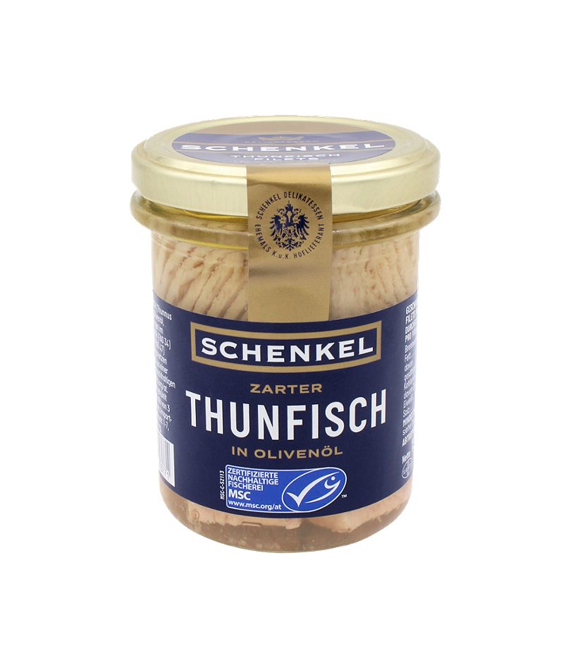 Schenkel Thunfisch in Olivenöl 195 G