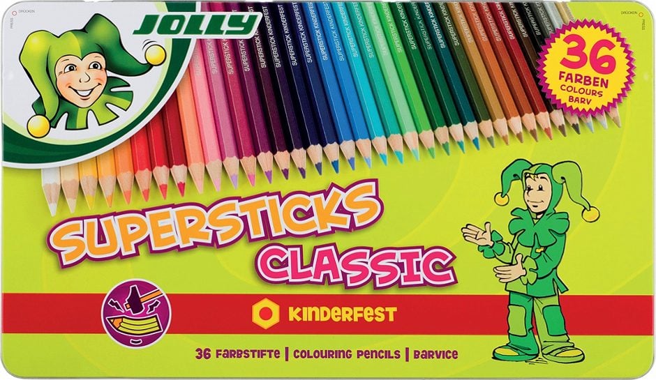 Jolly Farbstifte Supersticks Classic 36 Stifte