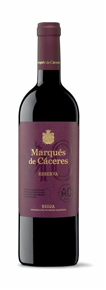 Marqués de Cáceres Rioja Reserva 2019 0,75 L