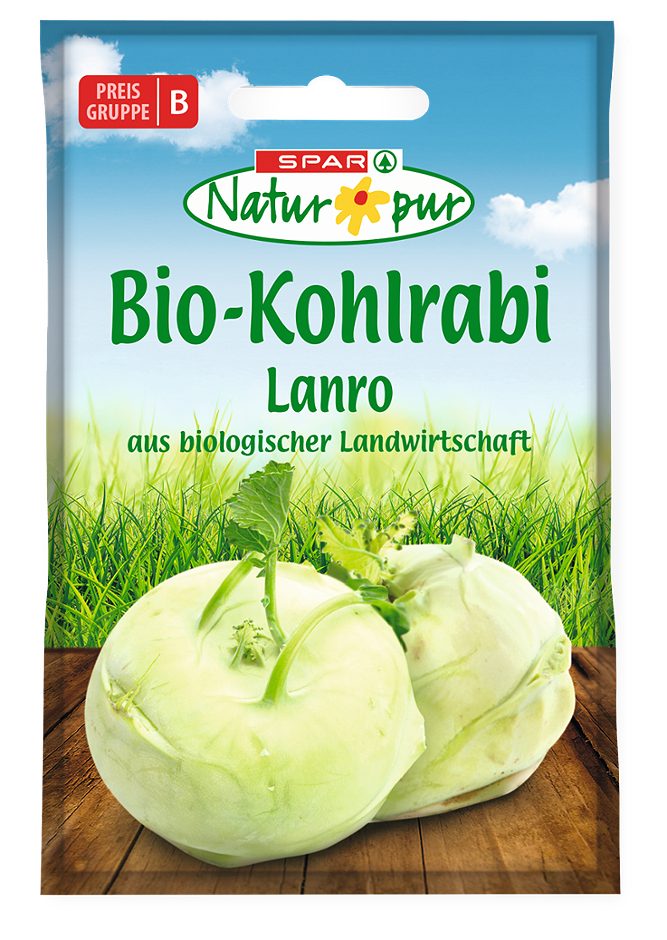 SPAR Natur*pur Saatgut Bio-Kohlrabi – Lanro