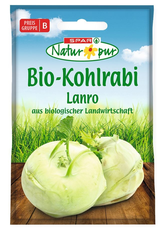 SPAR Natur*pur Saatgut Bio-Kohlrabi – Lanro