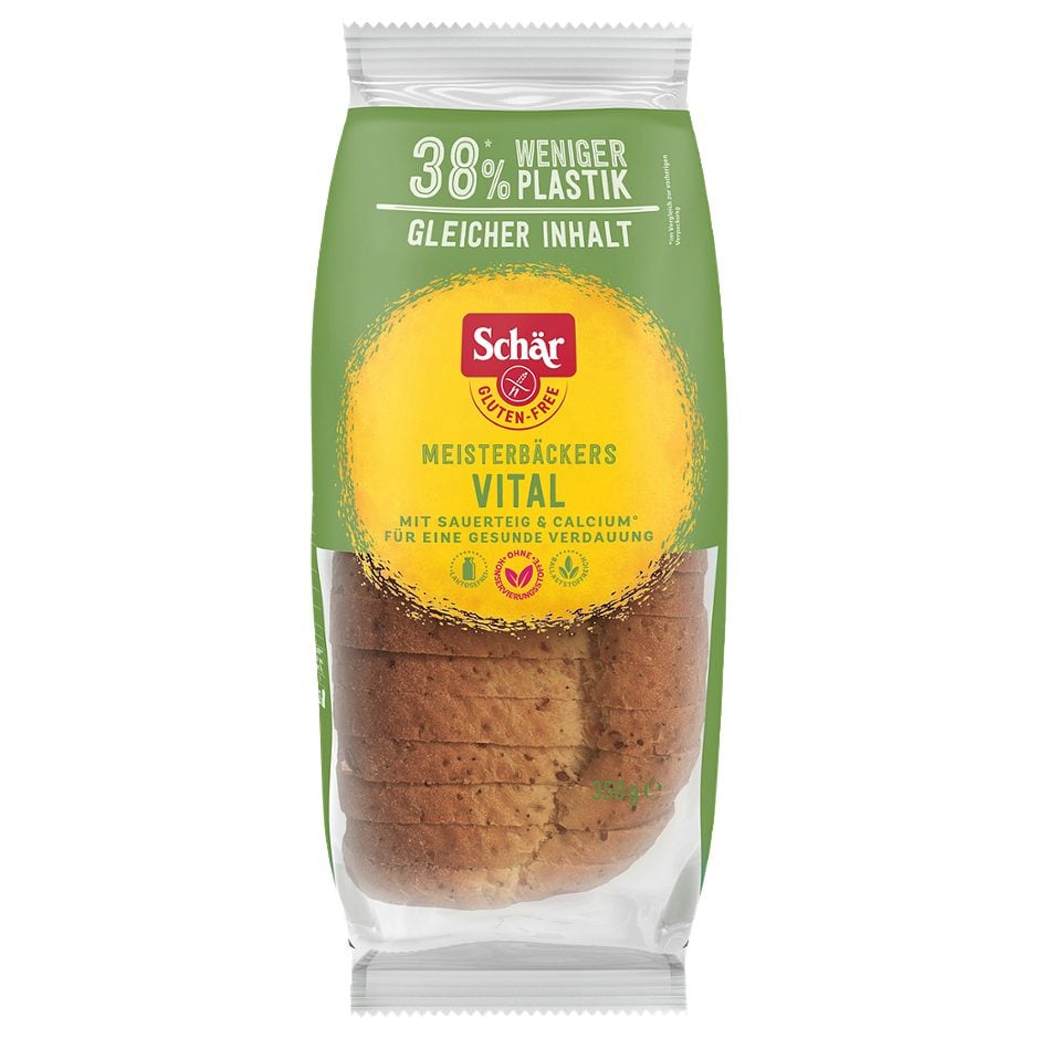 Schär Meisterbäckers Vital Brot glutenfrei 350 G
