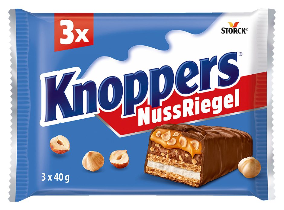 Knoppers Nussriegel 3er 120 G