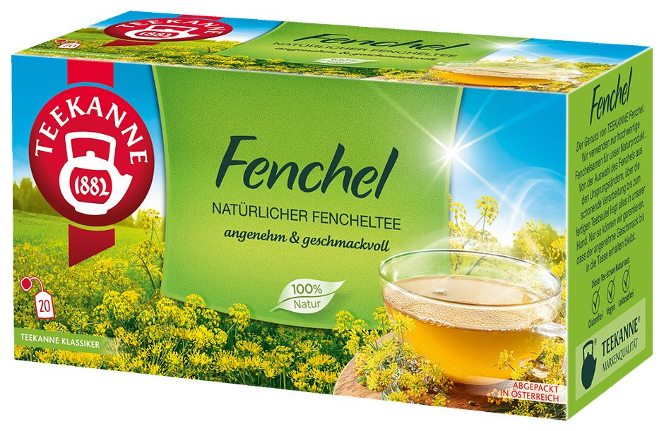 Teekanne Fencheltee 20 Teebeutel