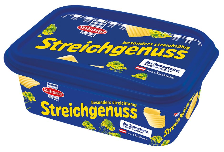 Schärdinger Streichgenuss Feinste Butter mit Rapsöl & Joghurt 200 G
