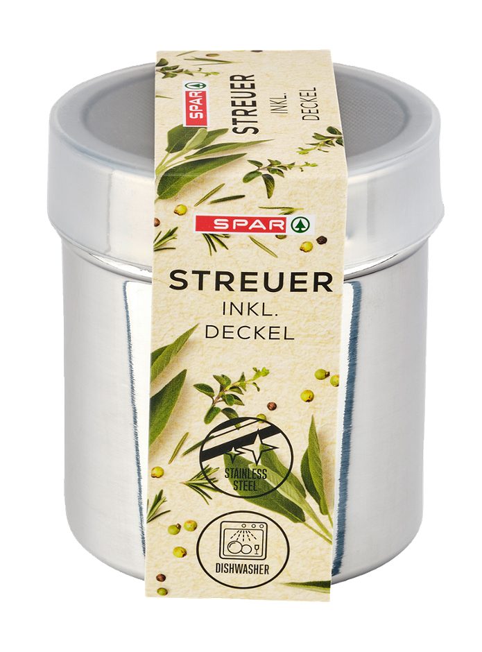 SPAR Siebstreuer abmehmbare Kunststoffabdeckung 1 STK