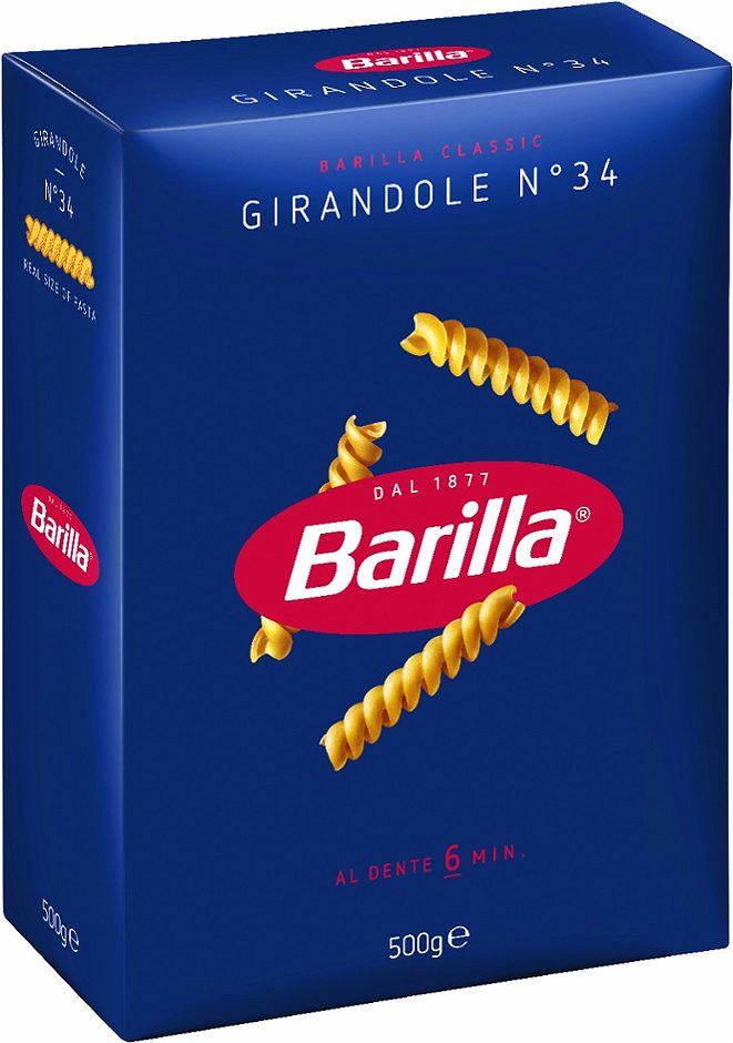 Barilla Classic Girandole Torsades N°34 500 G