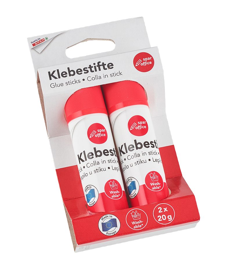 SPAR office Klebestifte 20g, Doppelpackung
