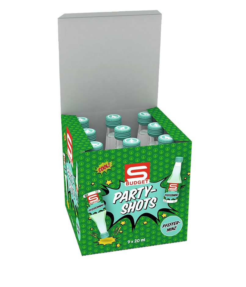 S-BUDGET Pfefferminzlikör 180 ML