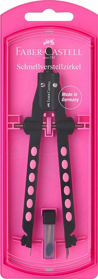 Faber Castell Zirkel Factory neon rosa
