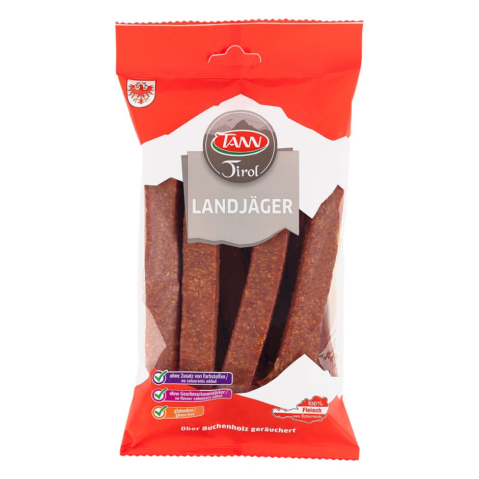 TANN Tiroler Landjäger per Packung 400 G