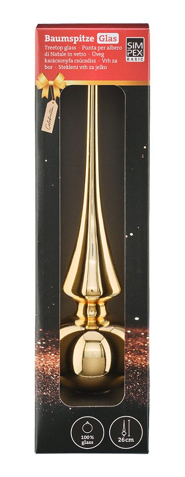 SIMPEX BASIC Celebration Baumspitz gold