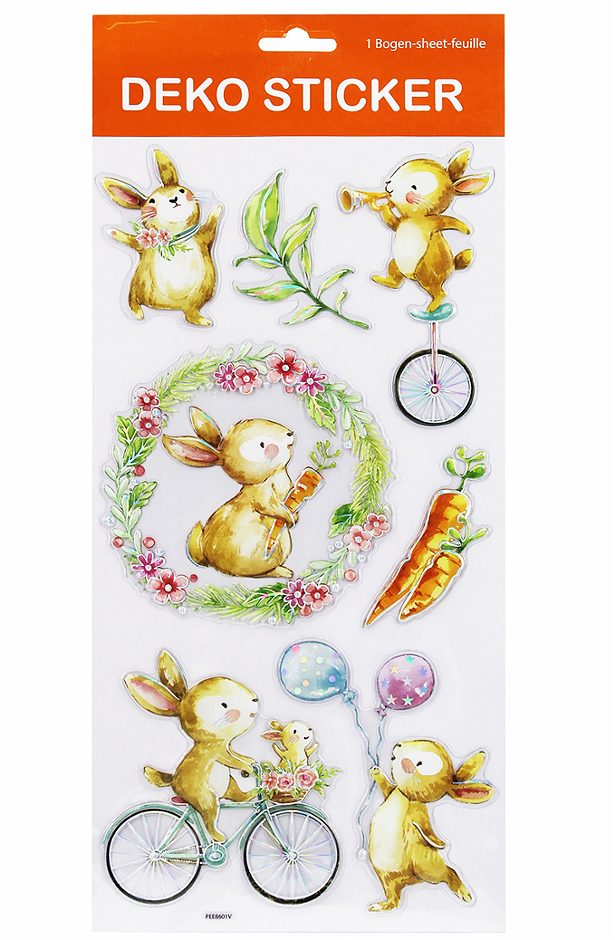 Kuwopa Wand Sticker Pop up Ostern