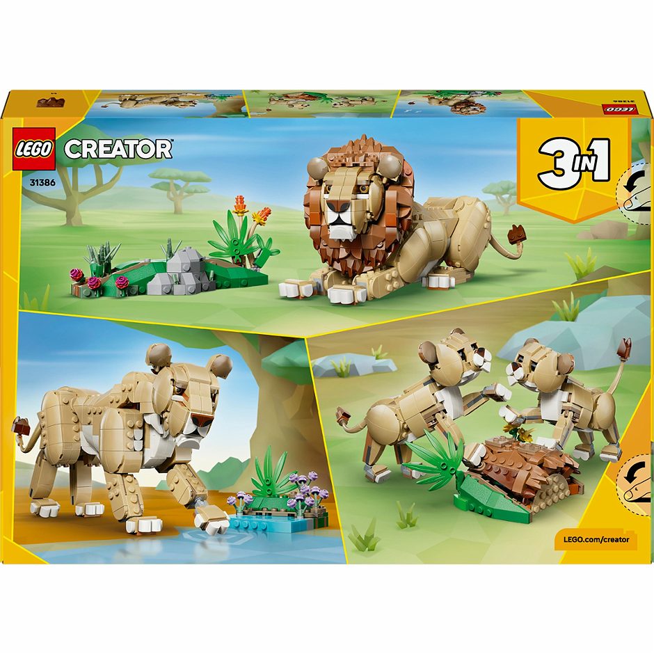 LEGO Creator Wilde Tiere:Majestätischer Löw 31386