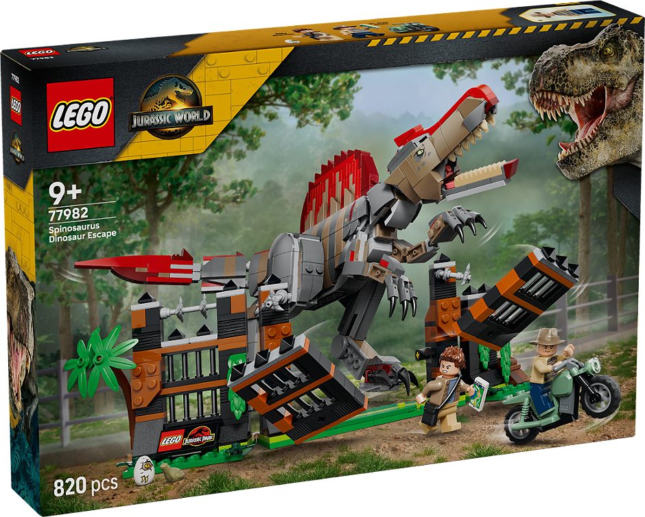 LEGO Jurassic World Flucht des Spinosaurus 77982