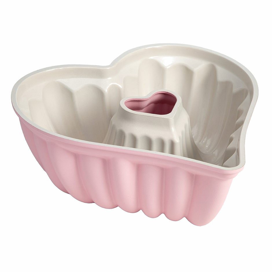 Fackelmann Paris Hilton Kuchenform Herz Pink 24cm