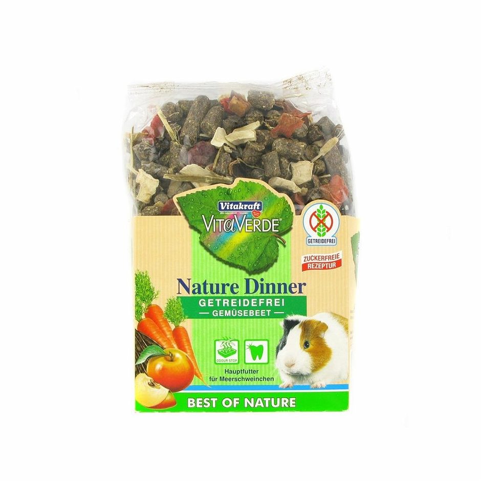 Vitakraft Vita Verde Hauptfutter für Meerschweinchen Gemüsebeet Gemüsebeet 600 G
