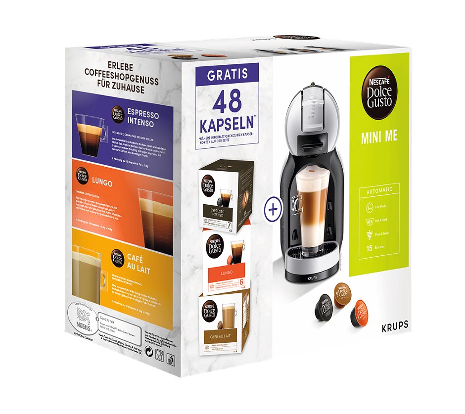 Krups Kapselkaffeemaschine Mini Me