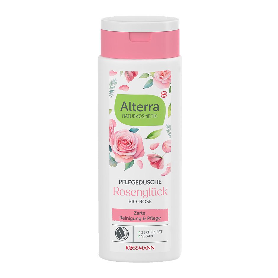 Alterra Pflegedusche Rosenglück 250ml