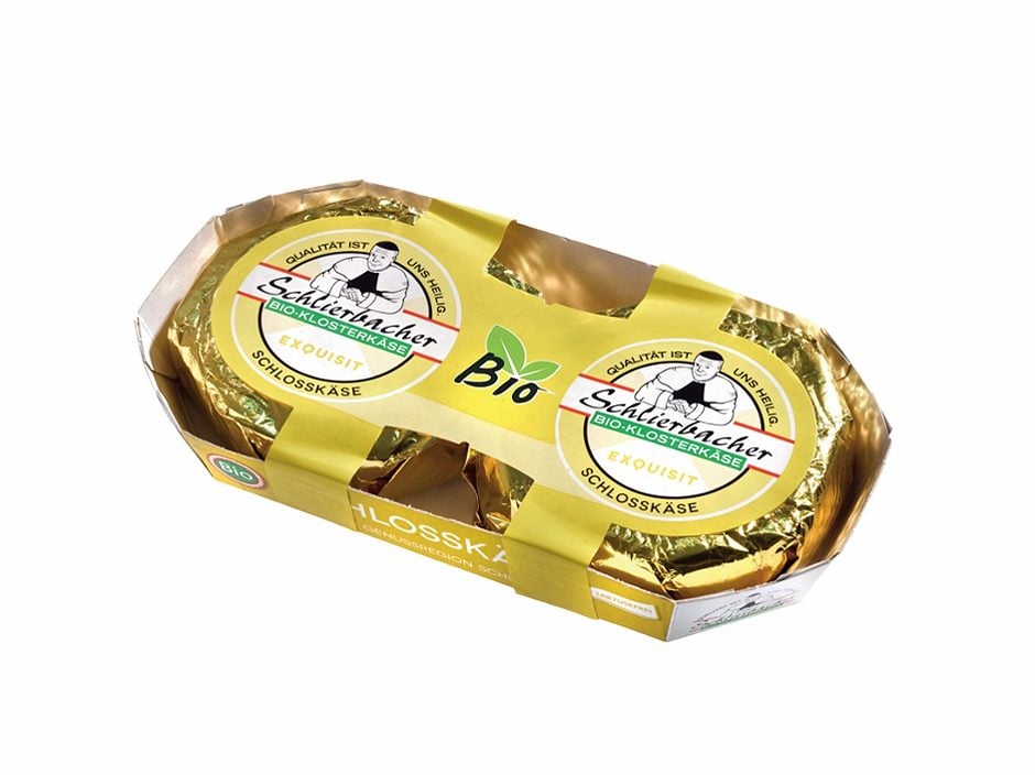 Schlierbacher Bio Schlosskäse Exquisit 2 x 62,5g 125 G